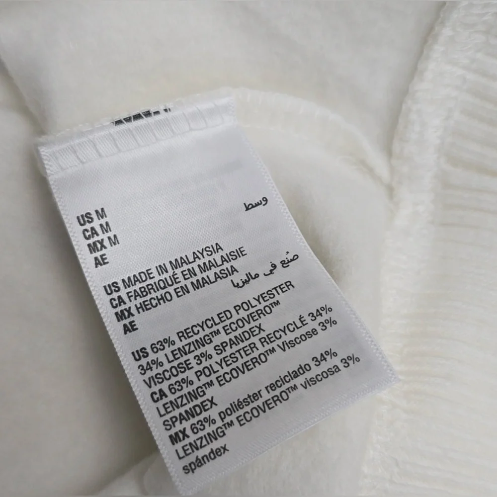 State of Day Women's Crewneck Long Sleeve Sweatshirt, Bright Sea Salt - Picture 8 of 10